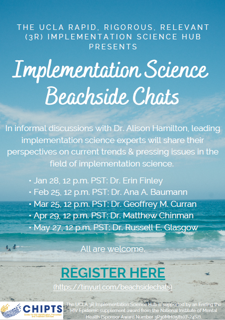 IS Beachside Chats Flyer