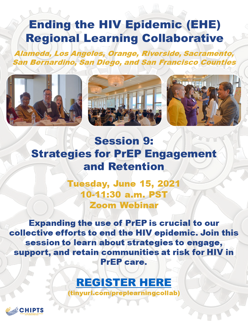 EHE regional learning collaborative session 9: strategies for PrEP engagement and retention