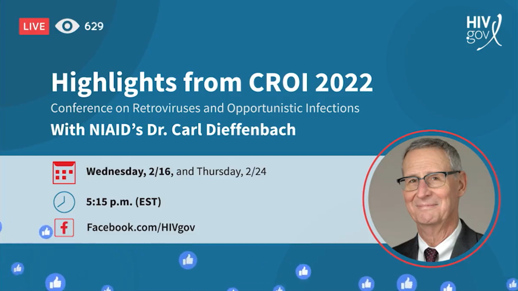 NIH’s Dr. Carl Dieffenbach Discusses Highlights of HIV Cure, Treatment and Prevention Research